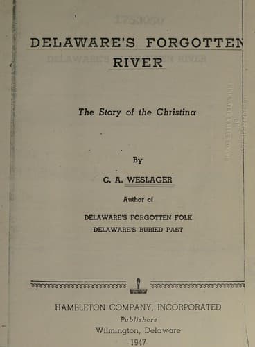 Delaware's forgotten river