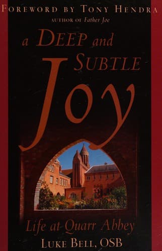Cover image for A deep and subtle joy