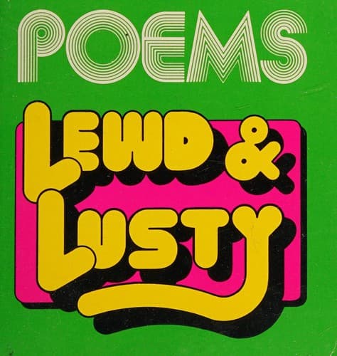 Cover image for Poems Lewd and Lusty