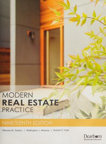 Cover image for Modern real estate practice