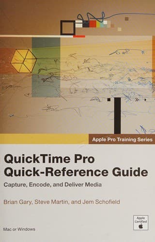 Cover image for QuickTime Pro quick-reference guide