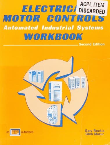 Cover image for Electrical motor controls