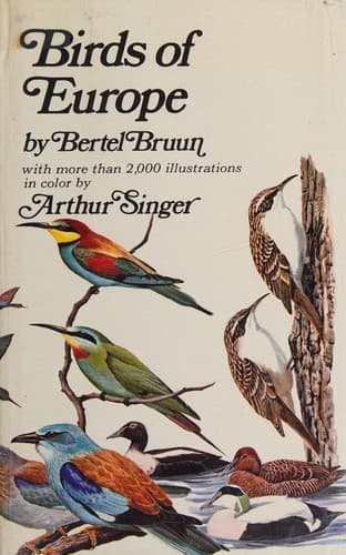 Cover image for Birds of Europe.