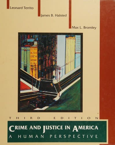 Cover image for Crime and justice in America