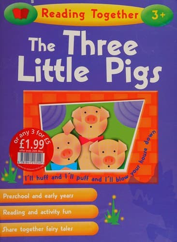 Cover image for The three little pigs