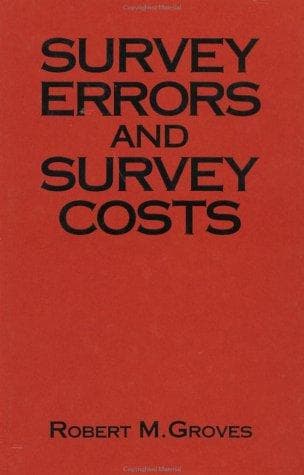 Cover image for Survey errors and survey costs