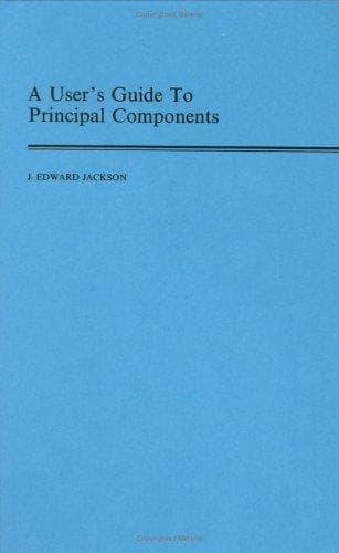 Cover image for A user's guide to principal components