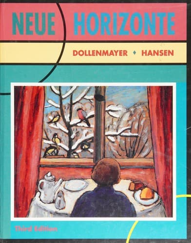 Cover image for Neue horizonte