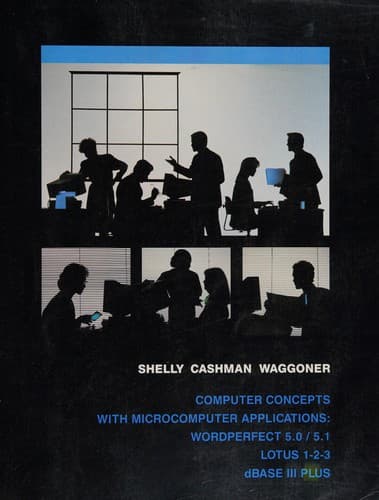 Cover image for Computer concepts with microcomputer applications