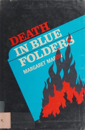 Cover image for Death in blue folders