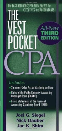 Cover image for The Vest Pocket CPA