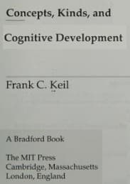 Cover image for Concepts, kinds, and cognitive development