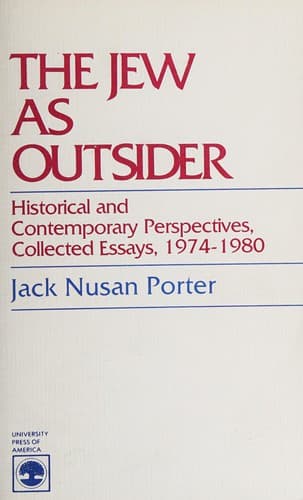 The Jew as outsider