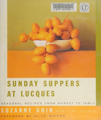 Cover image for Sunday suppers at Lucques