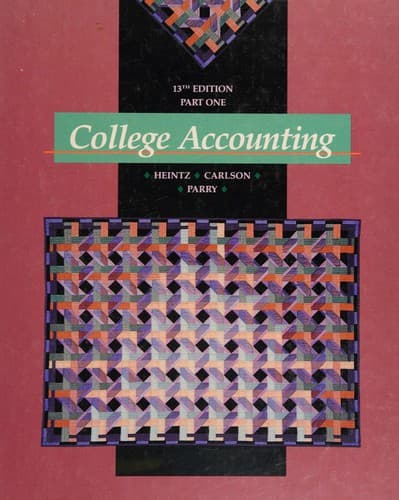 Cover image for College accounting.