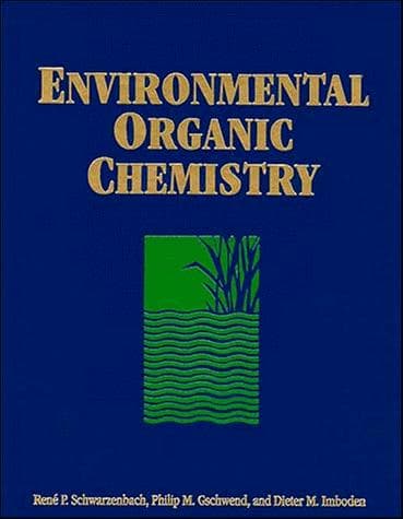 Cover image for Environmental organic chemistry