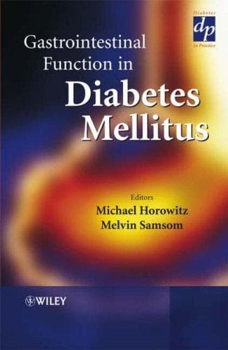 Cover image for Gastrointestinal Function in Diabetes Mellitus (Practical Diabetes)