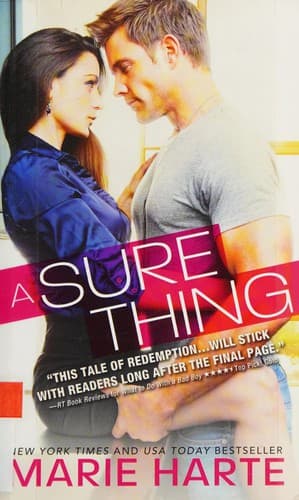 Cover image for A sure thing