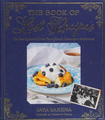 Cover image for The book of lost recipes