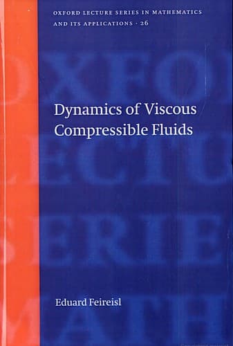 Cover image for Dynamics of viscous compressible fluids