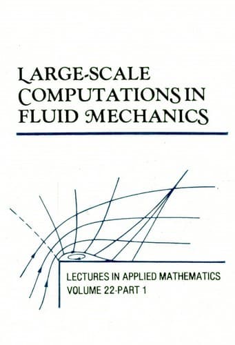 Cover image for Large-scale computations in fluid mechanics