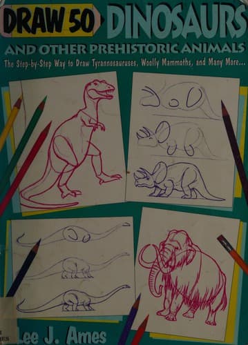 Cover image for Draw 50 dinosaurs and other prehistoric animals