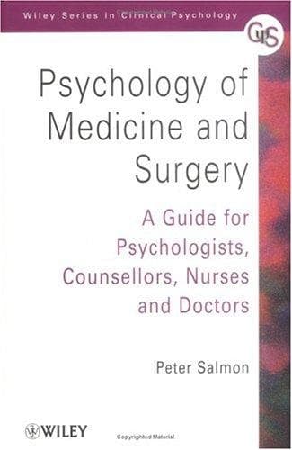 Cover image for Psychology of Medicine and Surgery