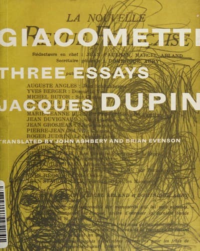 Cover image for Giacometti