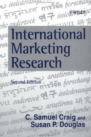 Cover image for International Marketing Research