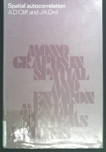 Cover image for Spatial Autocorrelation