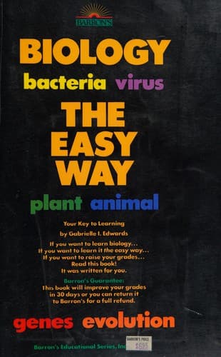Cover image for Biology the easy way