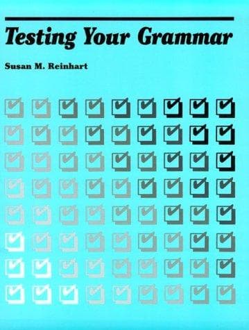 Cover image for Testing Your Grammar