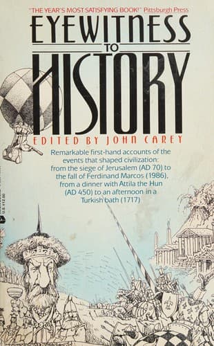Cover image for Eyewitness to History