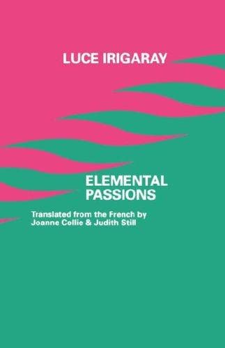 Cover image for Elemental Passions (European Thought)
