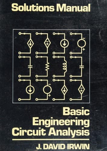 Cover image for Basic engineering circuit analysis