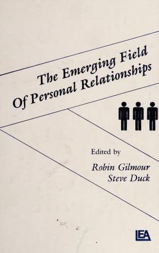 Cover image for The Emerging field of personal relationships