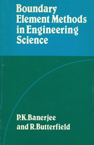Cover image for Boundary element methods in engineering science
