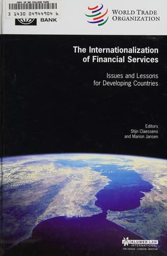 Cover image for The internationalization of financial services