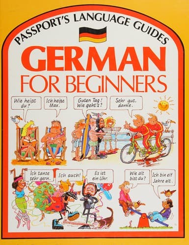 Cover image for German for beginners