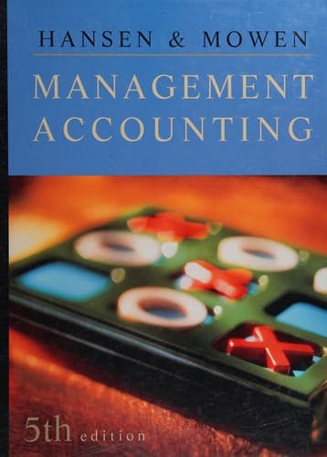 Cover image for Management accounting