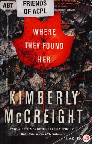 Cover image for Where they found her