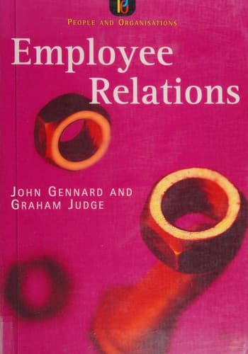 Cover image for Employee Relations (People and Organisations)
