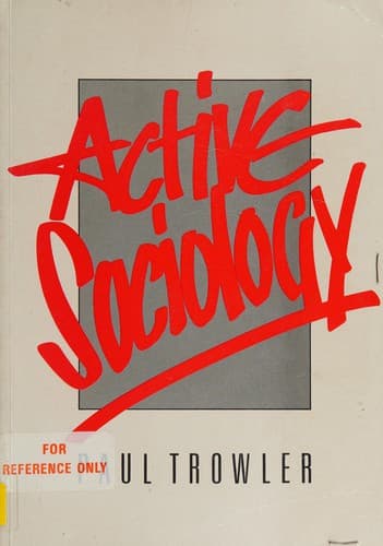 Cover image for Active sociology