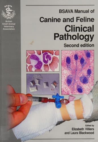 Cover image for BSAVA manual of canine and feline clinical pathology