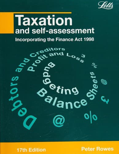 Cover image for Taxation and self-assessment