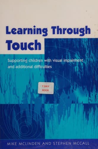 Cover image for Learning through touch