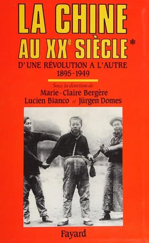 Cover image for La Chine au XXe siècle