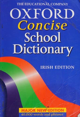 Cover image for Oxford concise school dictionary