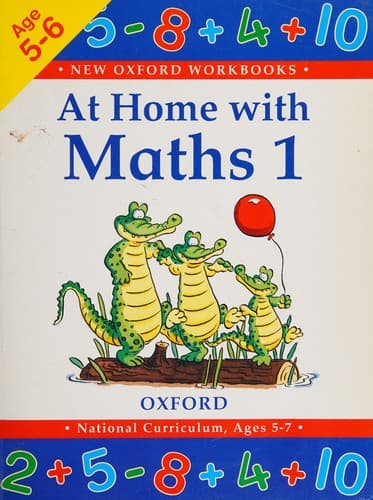 Cover image for At Home with Maths (New Oxford Workbooks)
