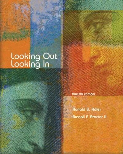 Cover image for Looking Out, Looking In